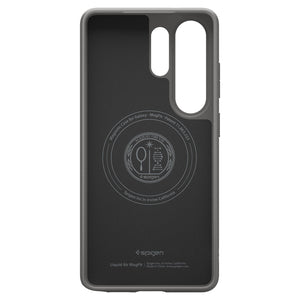 Spigen Galaxy S26 Ultra Case – Liquid Air (MagFit) – Marble Gray – product image 4