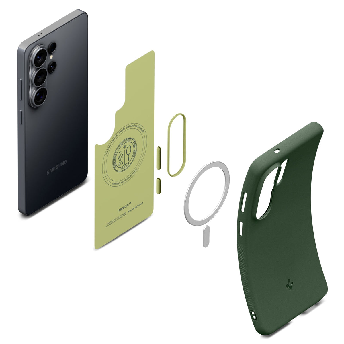 Spigen Galaxy S26 Ultra Case – Nano Pop (MagFit) – Avo Green – product image 11