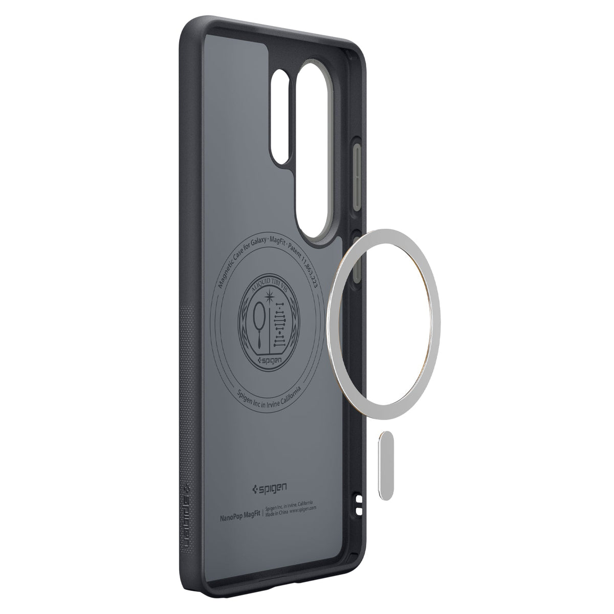 Spigen Galaxy S26 Ultra Case – Nano Pop (MagFit) – Black Sesame – product image 8