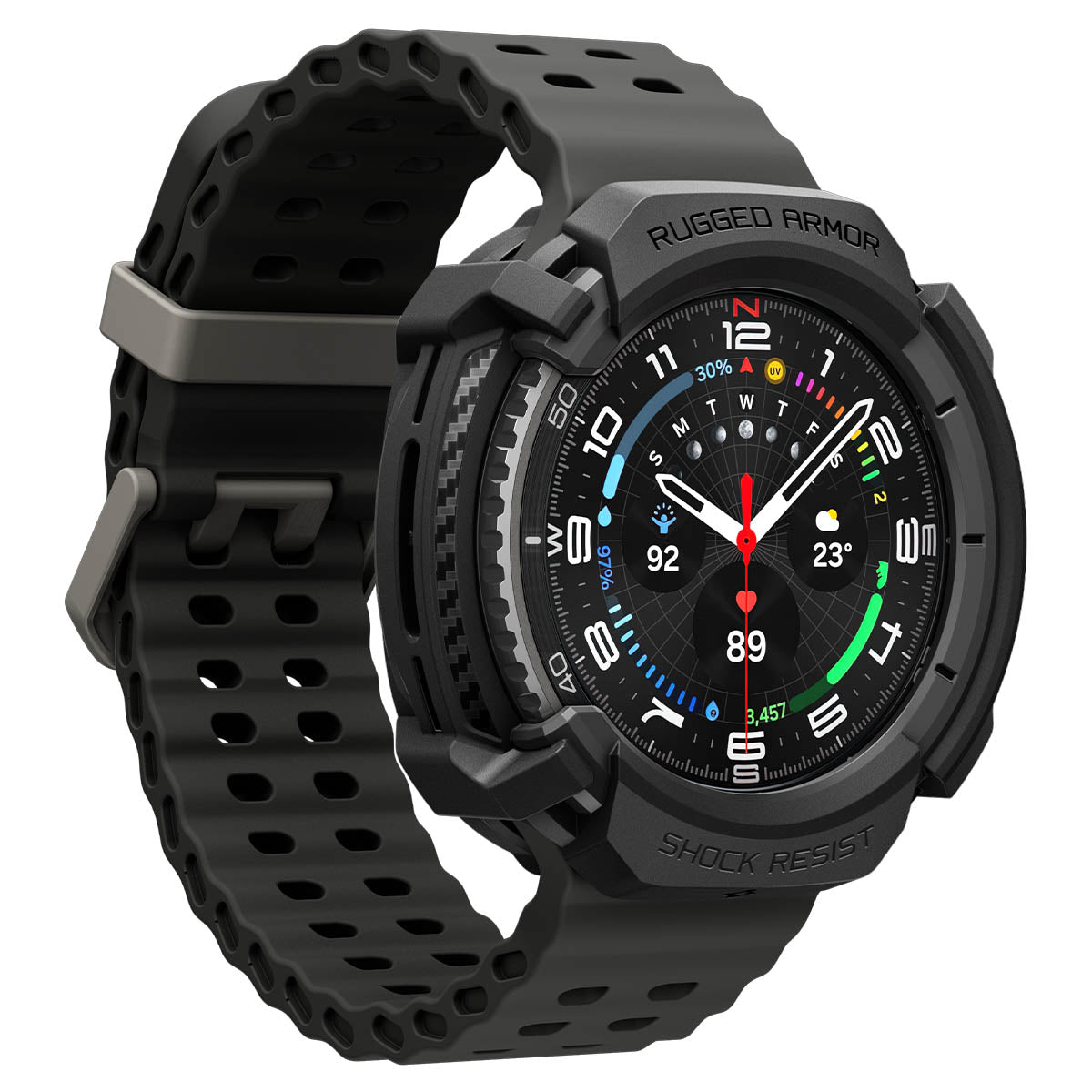 Spigen Galaxy Watch 8 Classic (46mm) Case Rugged Armor view 8