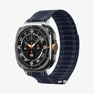 Spigen Galaxy Watch Ultra 2 & Ultra 47mm Band - WBF0 - Navy - white background detail image 1