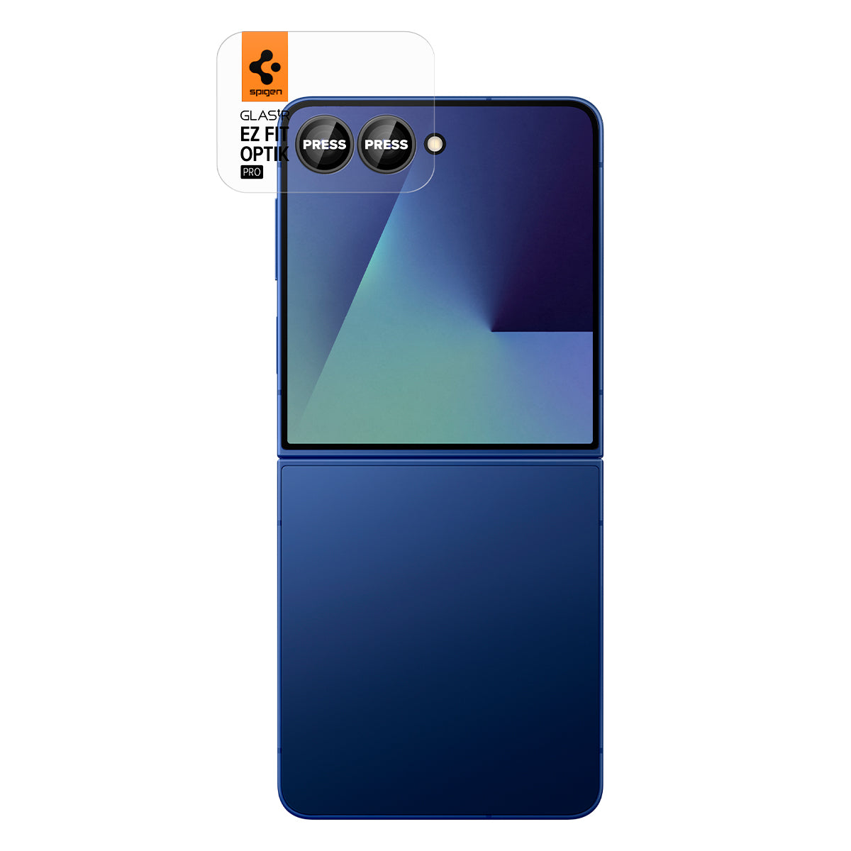 Spigen Galaxy Z Flip 7 Lens Protector Optik Pro EZ Fit (2 Pack) view 2