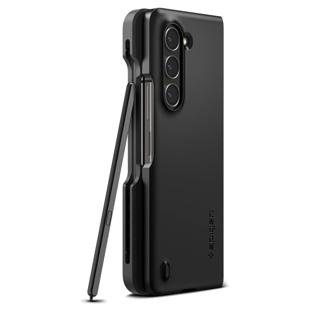 Spigen Galaxy Z Fold 5 Series Case – Thin Fit P – Black – product image 11