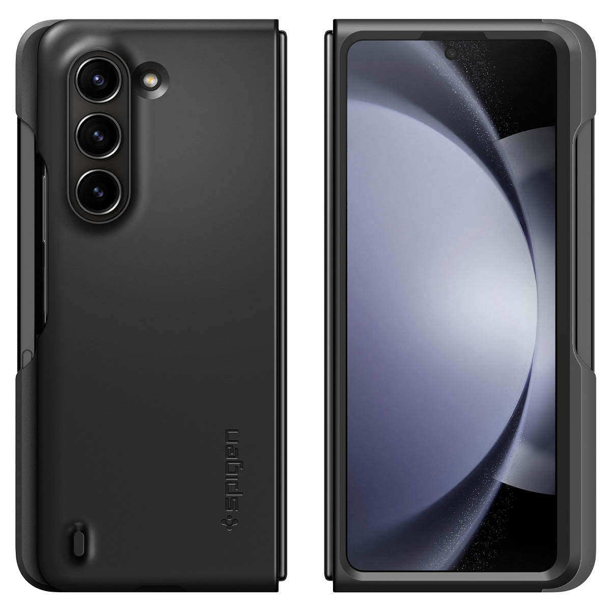 Spigen Galaxy Z Fold 5 Series Case – Thin Fit P – Black – product image 7
