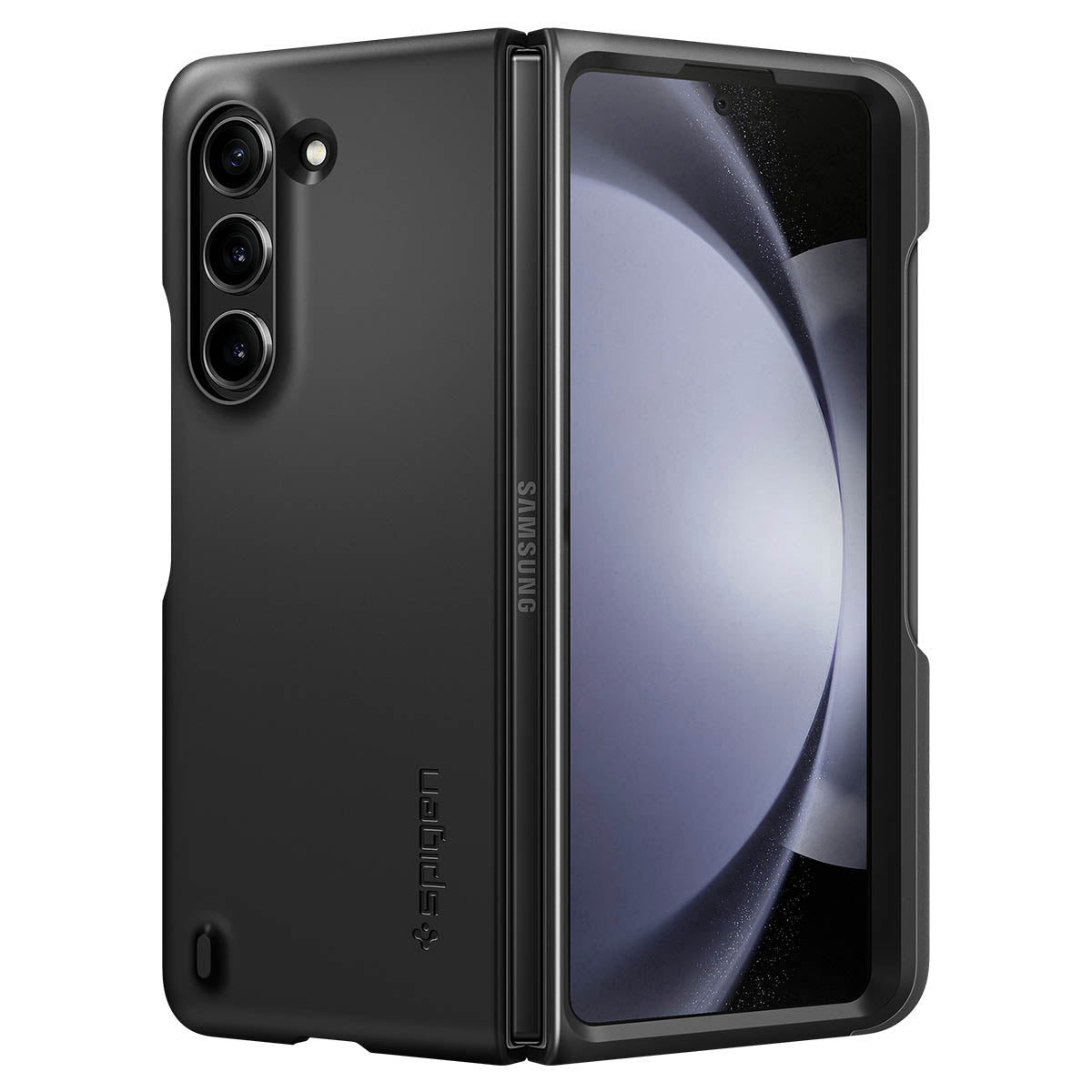 Spigen Galaxy Z Fold 5 Series Case – Thin Fit P – Black – product image 10