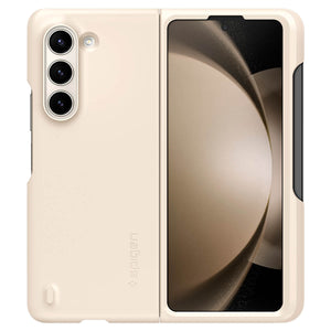 Spigen Galaxy Z Fold 5 Series Case – Thin Fit P – Pearled Ivory – product image 1