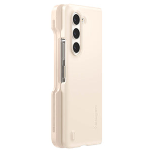 Spigen Galaxy Z Fold 5 Series Case – Thin Fit P – Pearled Ivory – product image 12