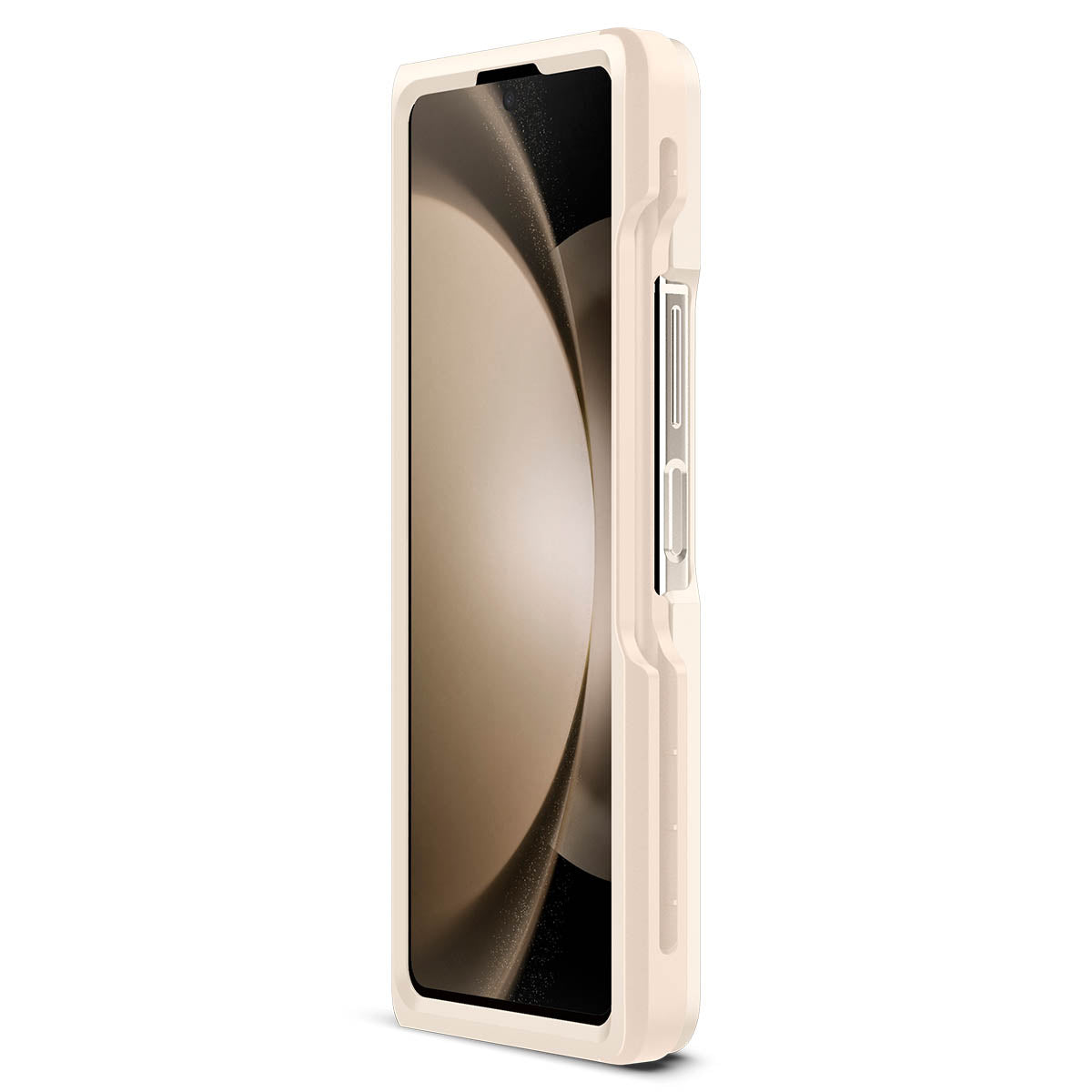 Spigen Galaxy Z Fold 5 Series Case – Thin Fit P – Pearled Ivory – product image 14