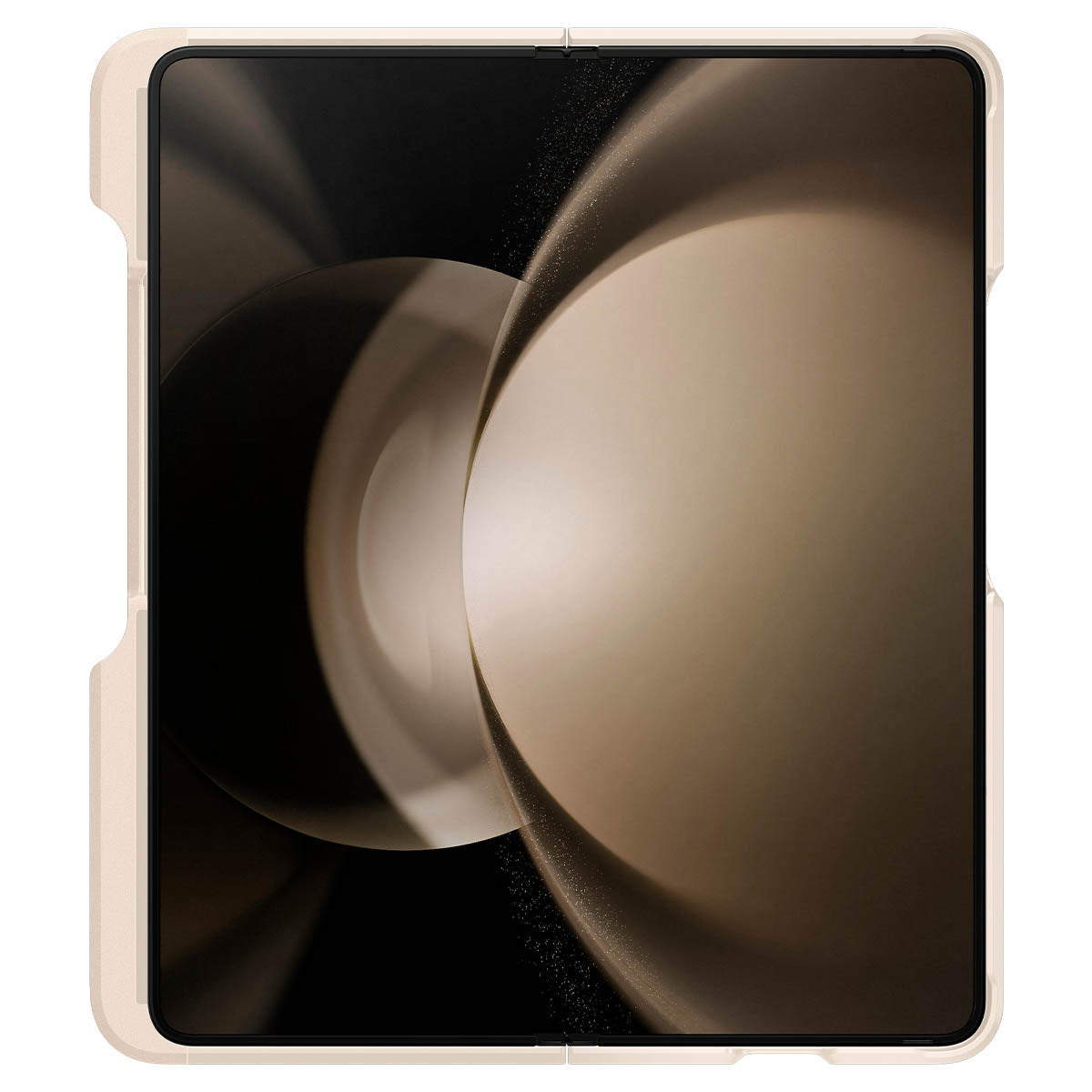 Spigen Galaxy Z Fold 5 Series Case – Thin Fit P – Pearled Ivory – product image 3