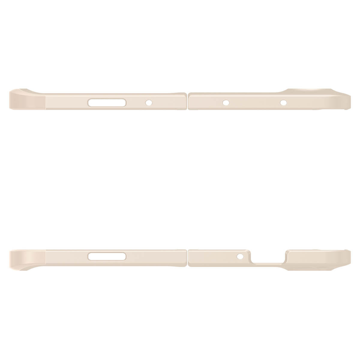 Spigen Galaxy Z Fold 5 Series Case – Thin Fit P – Pearled Ivory – product image 6