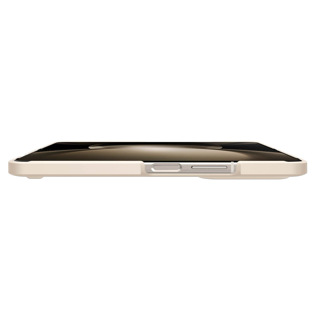 Spigen Galaxy Z Fold 5 Series Case – Thin Fit P – Pearled Ivory – product image 9