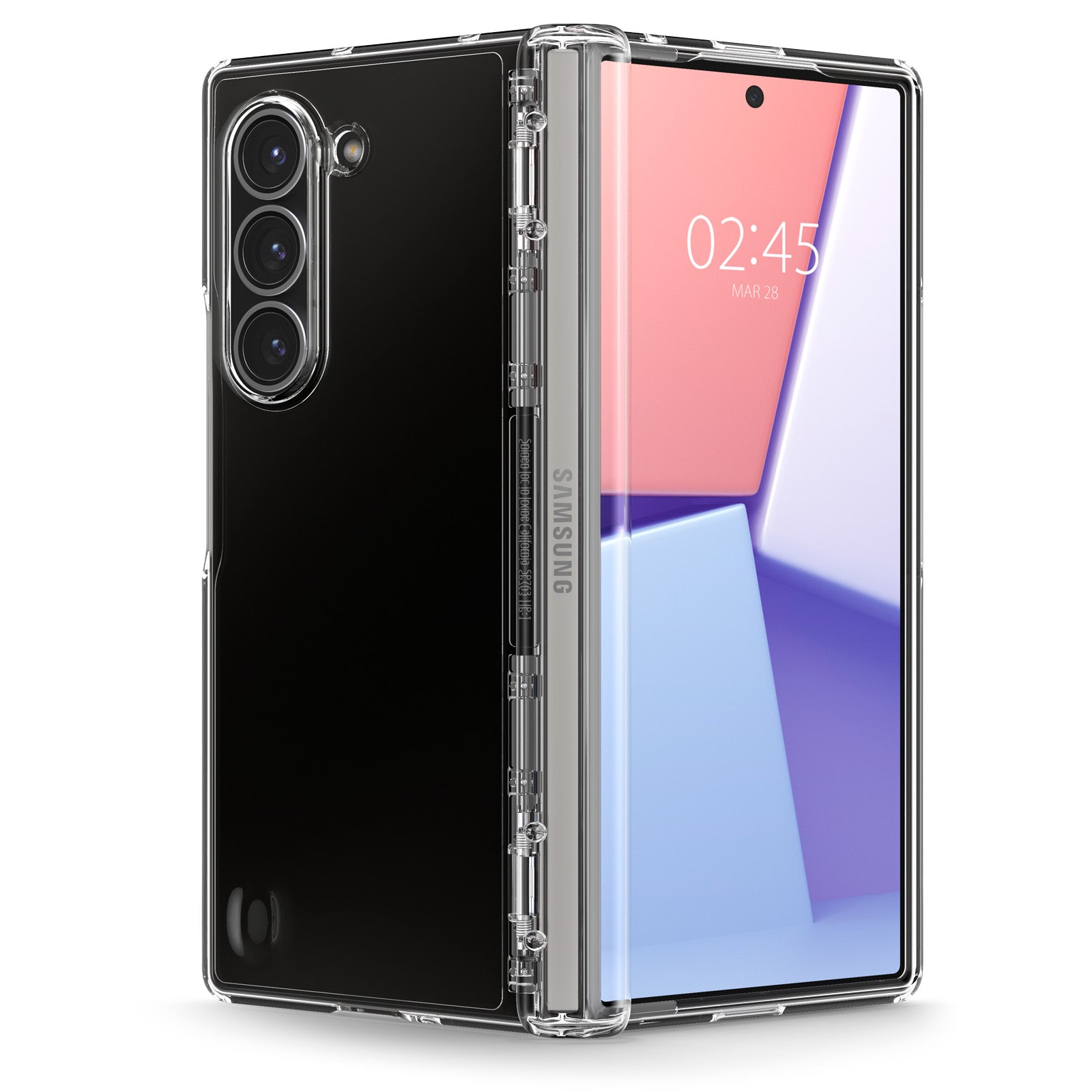 Spigen Galaxy Z Fold 6 Case - Ultra Hybrid Pro – Crystal Clear – product image 2
