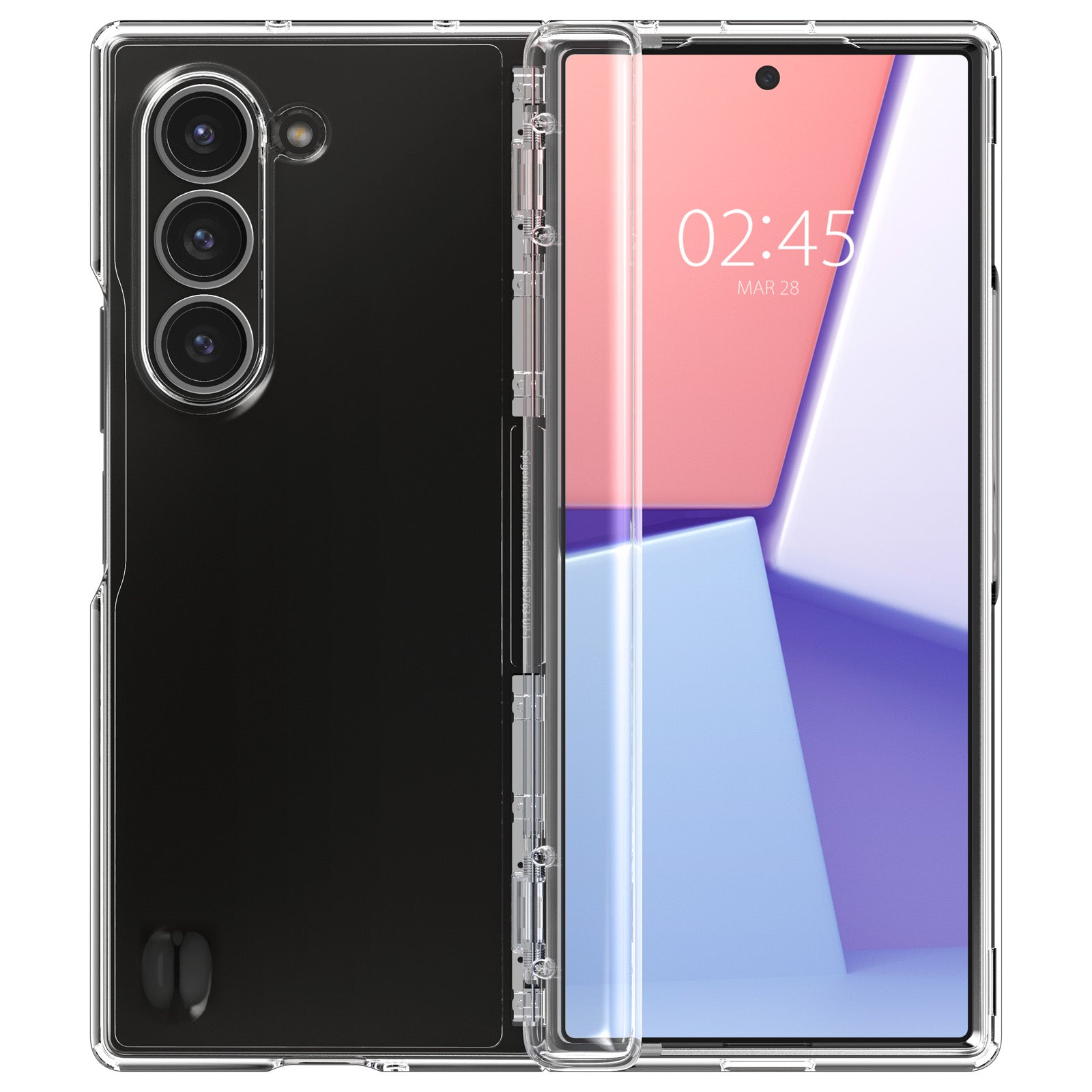 Spigen Galaxy Z Fold 6 Case - Ultra Hybrid Pro – Crystal Clear – product image 4