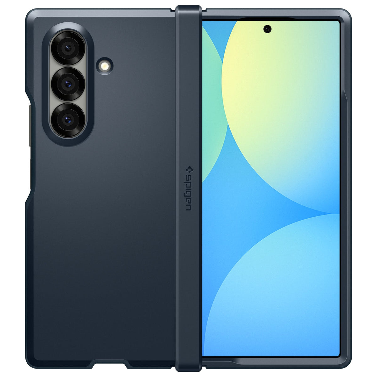 Spigen Galaxy Z Fold 7 Case – Tough Armor Pro (MagFit) – Metal Slate – product image 4