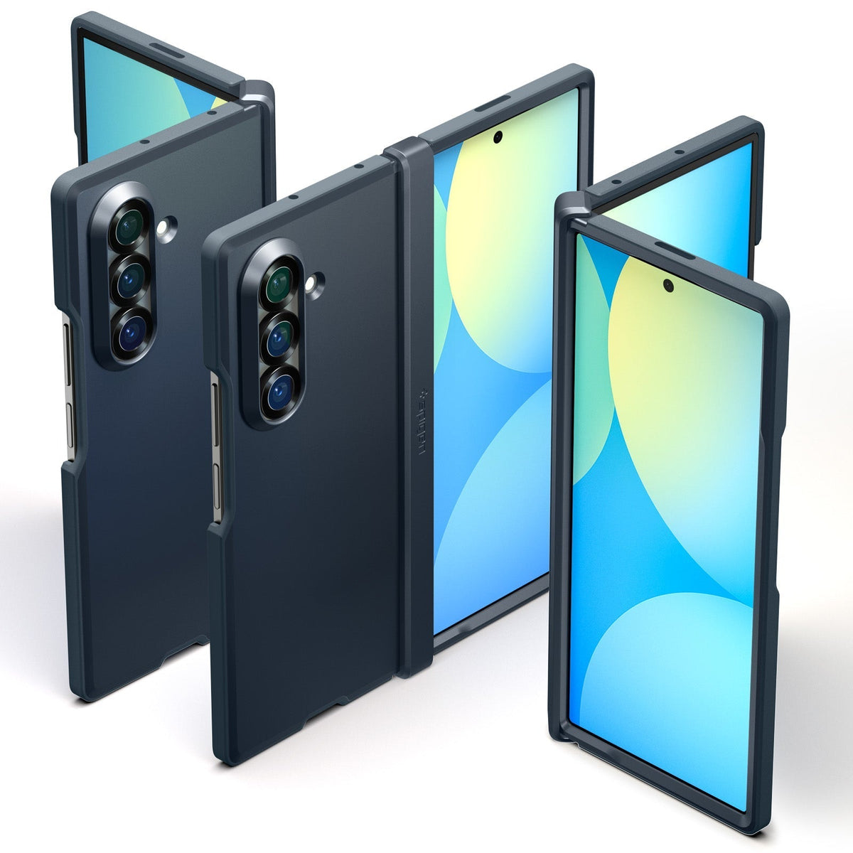 Spigen Galaxy Z Fold 7 Case – Tough Armor Pro (MagFit) – Metal Slate – product image 2