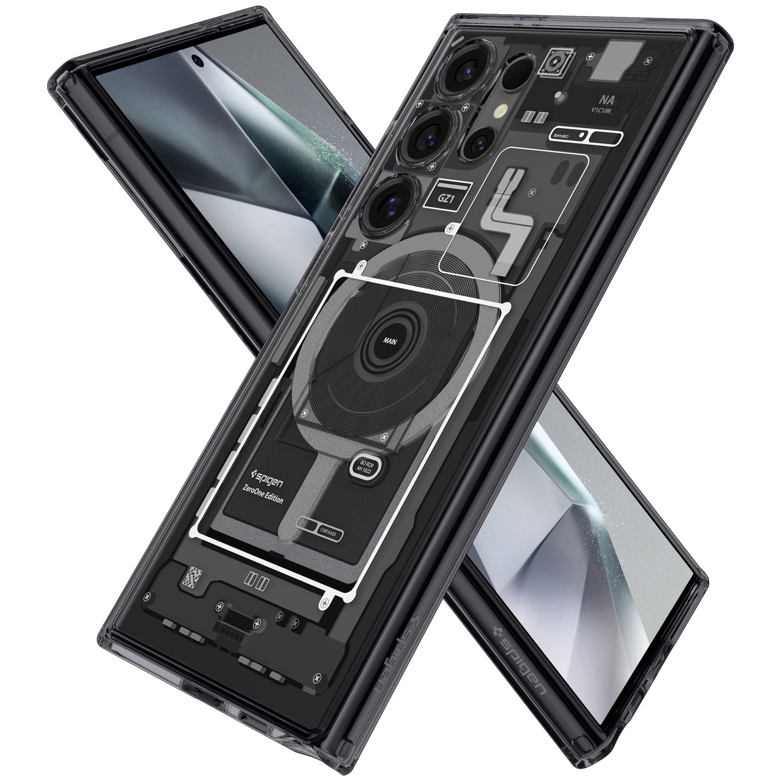 Spigen Galaxy S24 Ultra Case Ultra Hybrid Metal Ring (MagFit) view 3