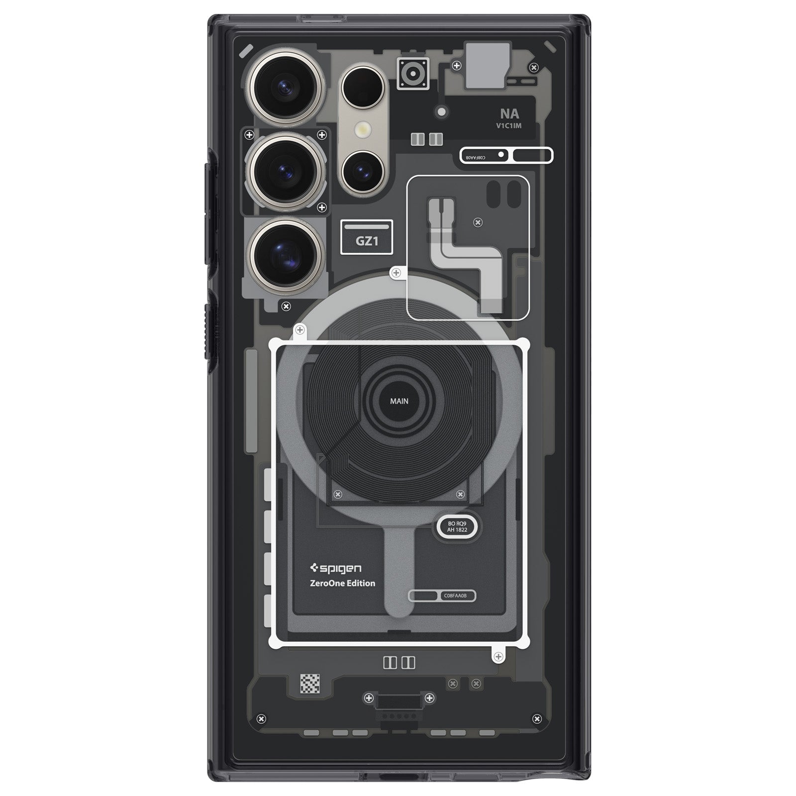 Spigen Galaxy S24 Ultra Case Ultra Hybrid Metal Ring (MagFit) view 2