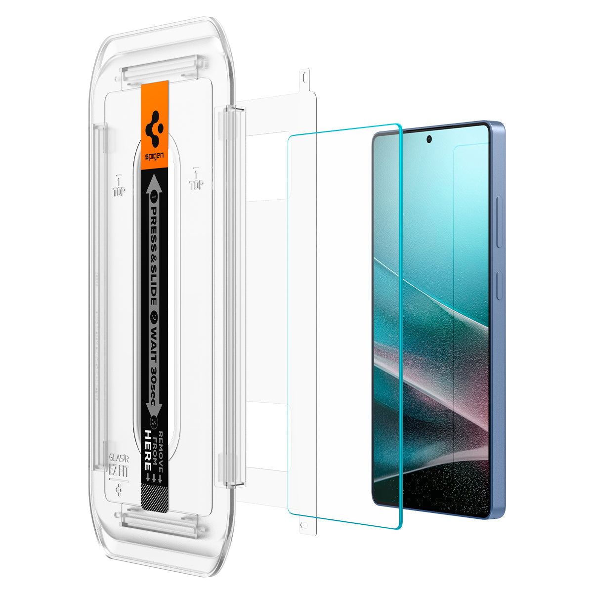 Spigen Galaxy S25 Ultra Screen Protector Glas.tR EZ Fit HD (2 Pack) view 6