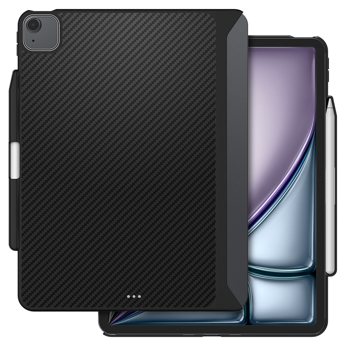 Spigen iPad Air 13-inch Tablet Case Enzo Aramid MagFit view 2