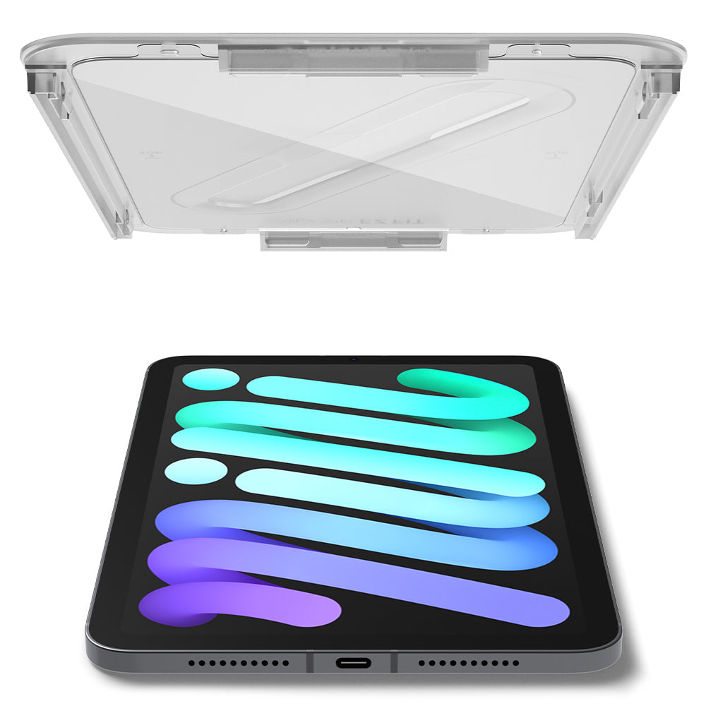 Spigen iPad Mini 7 / 6 Screen Protector GLAS.tR EZ Fit (1 Pack) view 3