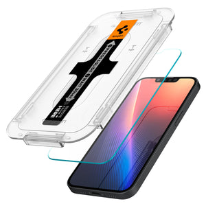 Spigen iPhone 17e / 16e Screen Protector GLAS.tR EZ Fit (2 Pack) view 2
