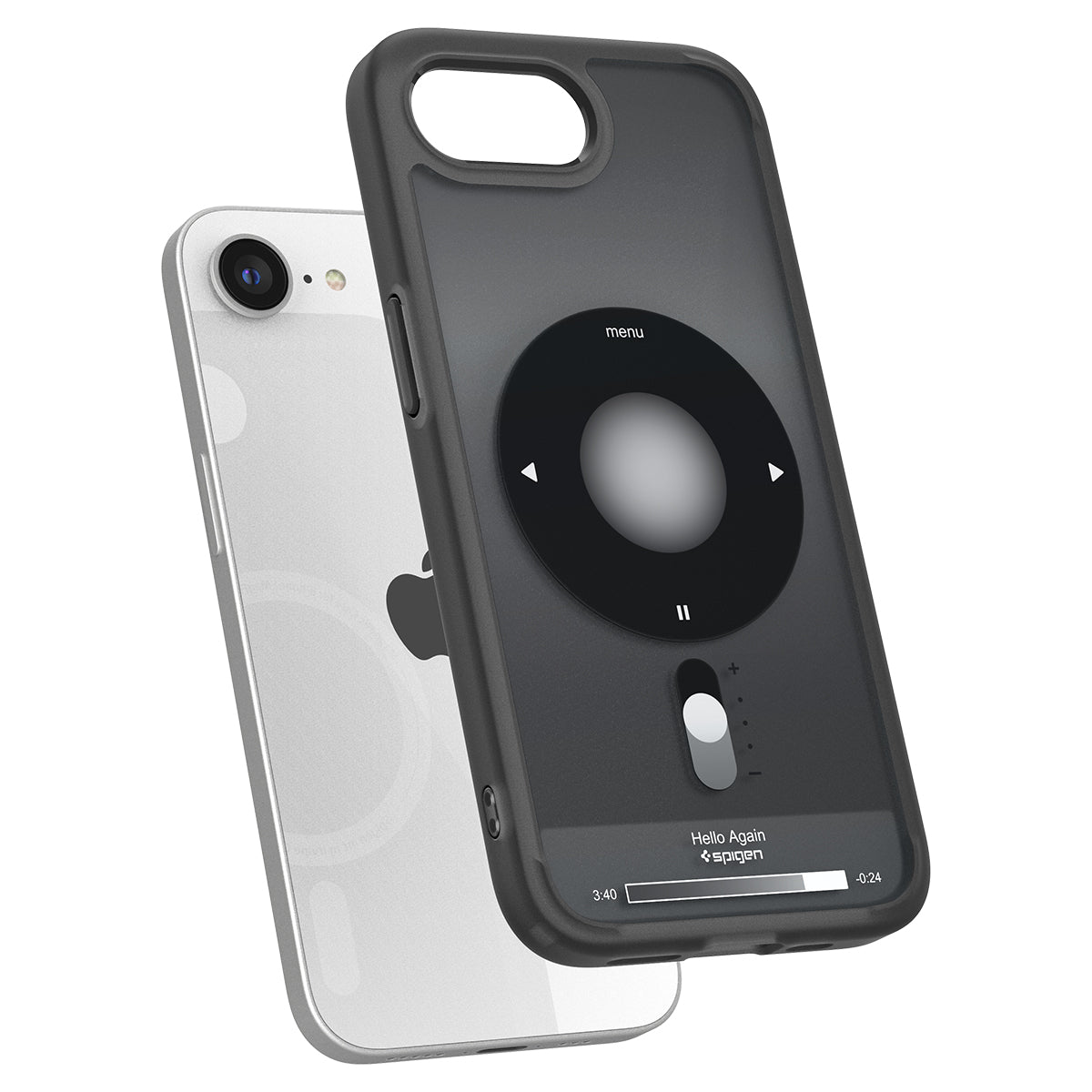 Spigen iPhone 17e and iPhone 16e Case – Ultra Hybrid Classic (MagFit) – Classic Black – detail image 5