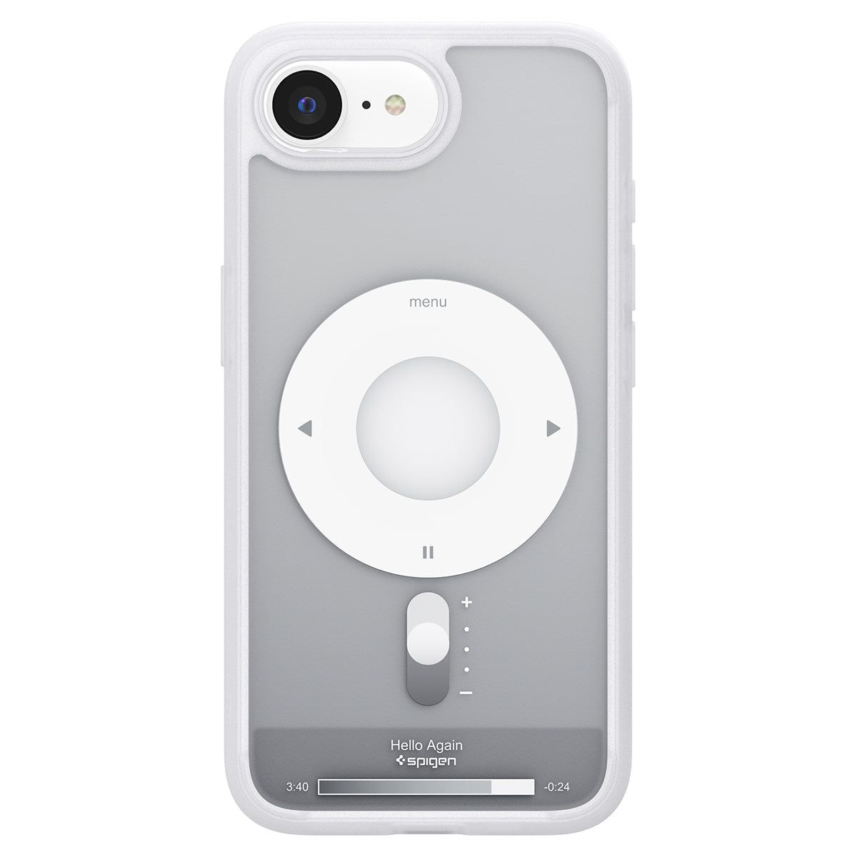 Spigen iPhone 17e and iPhone 16e Case – Ultra Hybrid Classic (MagFit) – Classic Silver – detail image 2