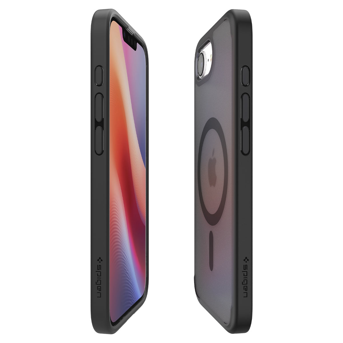 Spigen iPhone 17e and iPhone 16e Case – Ultra Hybrid MagFit – Frost Black – detail image 9
