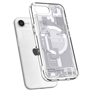 Spigen iPhone 17e and iPhone 16e Case – Ultra Hybrid Zero One (MagFit) – Zero One White – detail image 7