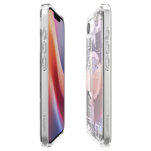 Spigen iPhone 17e and iPhone 16e Case – Ultra Hybrid Zero One (MagFit) – Zero One White – detail image 8