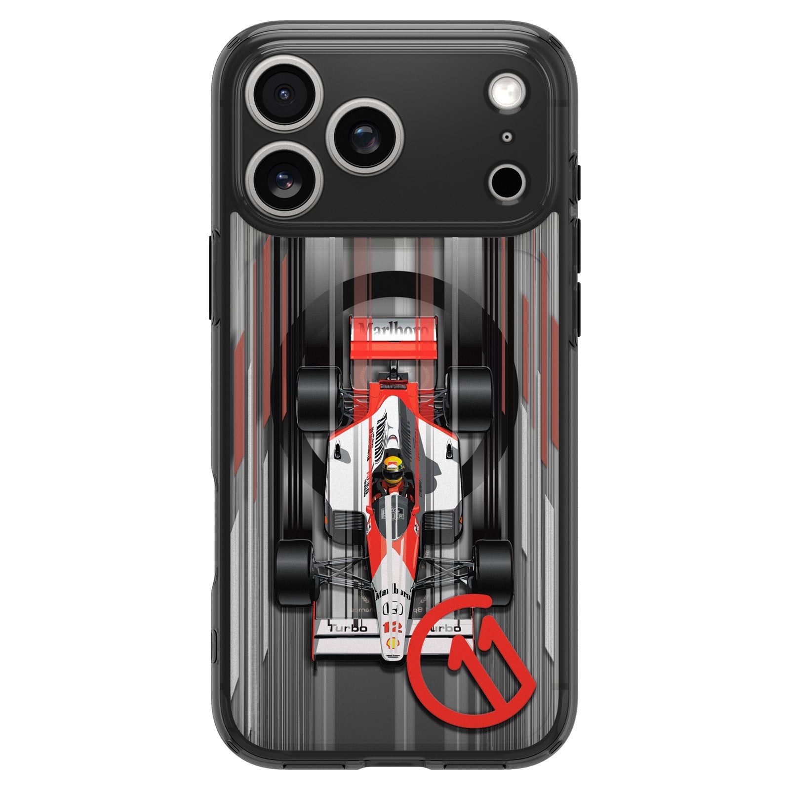 Spigen iPhone 17 Pro Max c11 Series MagFit case in Turbo - back design view