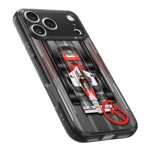 Spigen iPhone 17 Pro Max c11 Series MagFit case in Turbo - angled case view