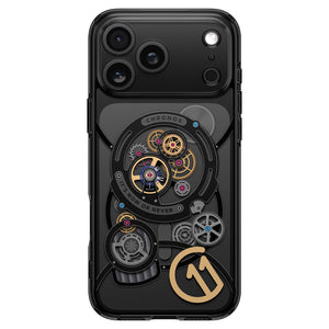 Spigen iPhone 17 Pro Max c11 Series MagFit case in Chronos - alternate back design view