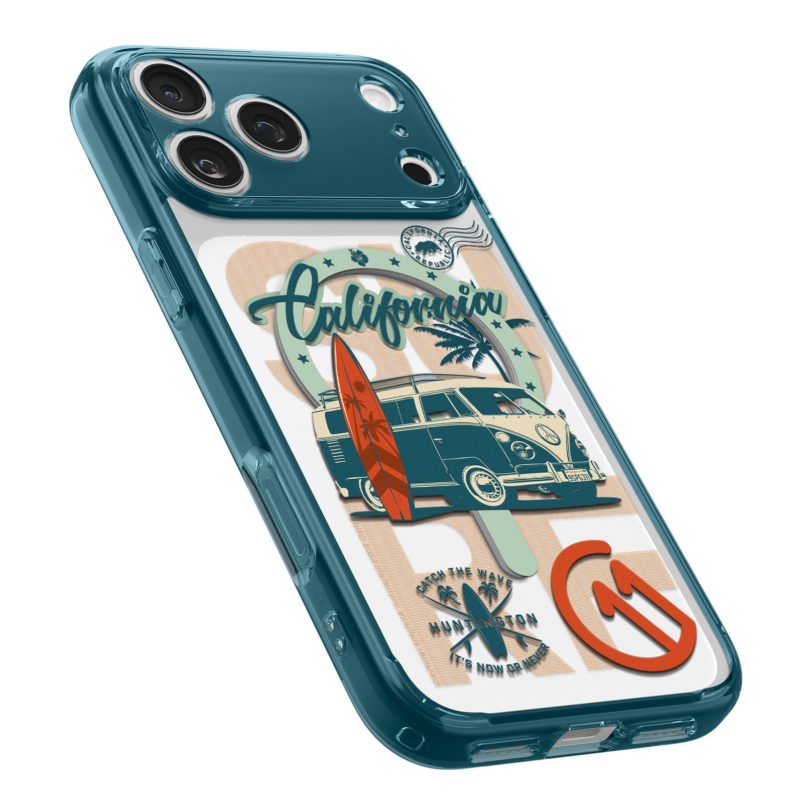 Spigen iPhone 17 Pro Max c11 Series MagFit case in Huntington - angled case view