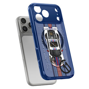 Spigen iPhone 17 Pro Max c11 Series MagFit case in Le Mans - case and phone separated view