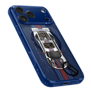 Spigen iPhone 17 Pro Max c11 Series MagFit case in Le Mans - angled case view