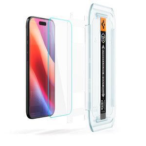 Spigen iPhone Air Screen Protector GLAS.tR EZ Fit (2 Pack) view 7