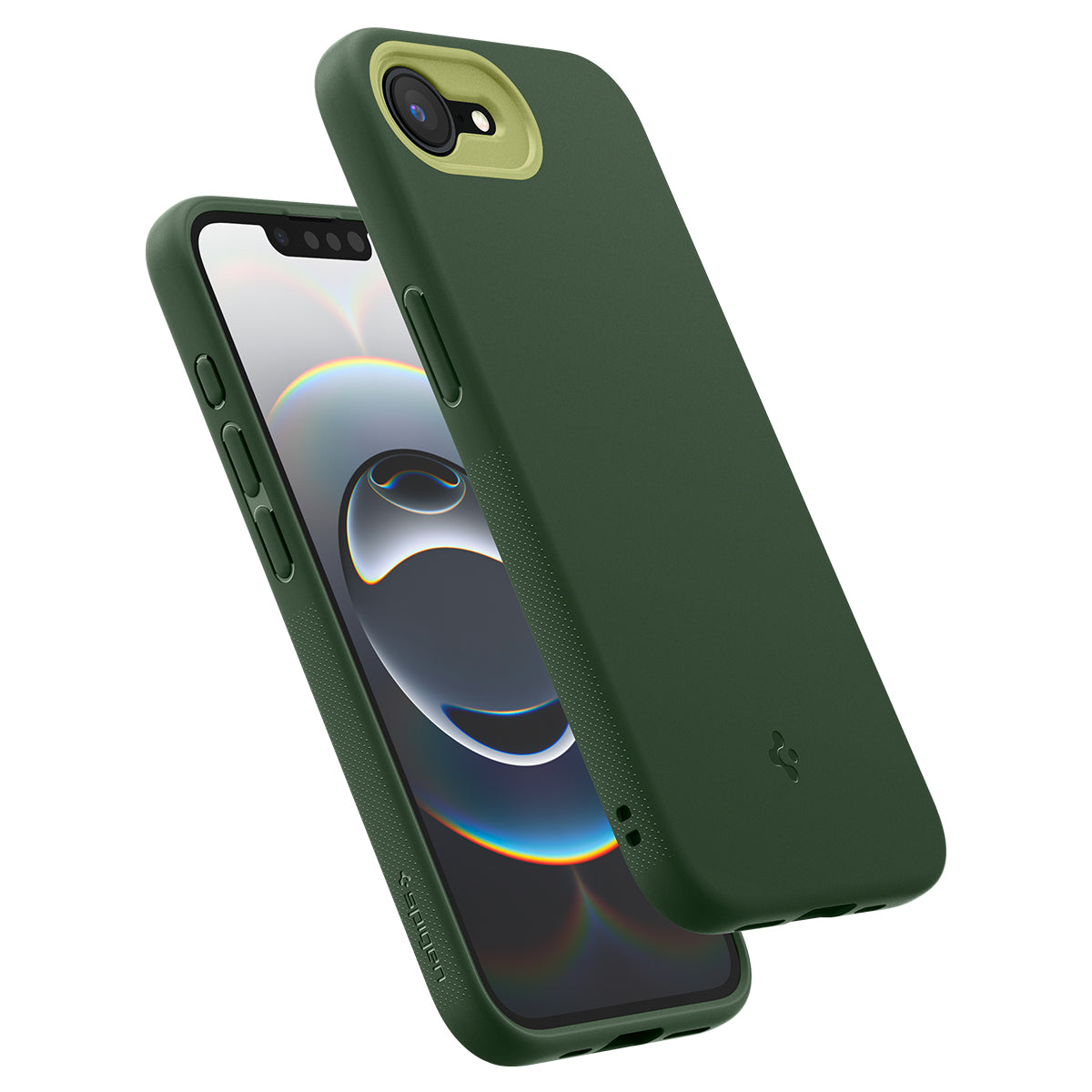 Spigen iPhone 17e and iPhone 16e Case – Nano Pop (MagFit) – Avo Green – detail image 3