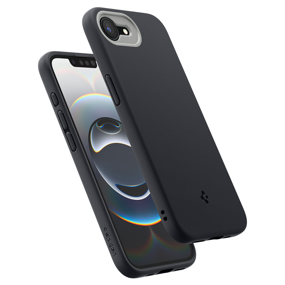 Spigen iPhone 17e and iPhone 16e Case – Nano Pop (MagFit) – Black Sesame – detail image 4