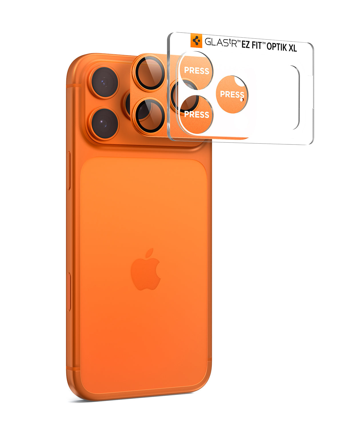 Spigen iPhone 17 Pro Lens Protector GLAS.tR EZ Fit Optik Pro XL [1 Pack] view 9