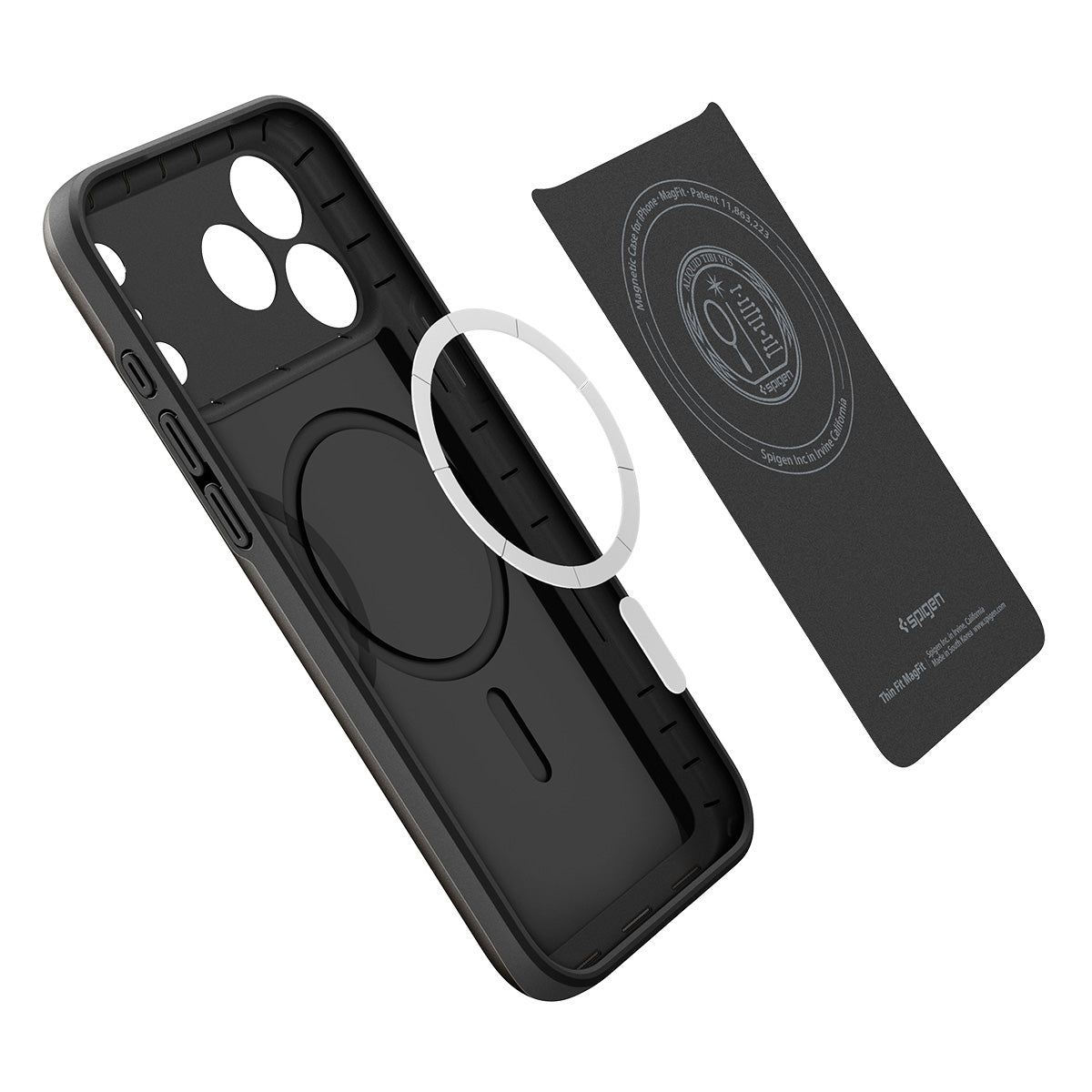 Spigen iPhone 17 Pro Max Case Thin Fit (MagFit) view 8