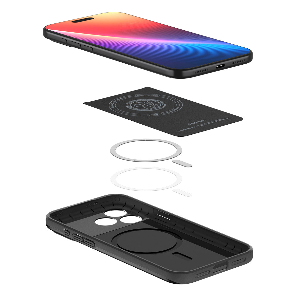 Spigen iPhone 17 Pro Max Case Thin Fit (MagFit) view 10