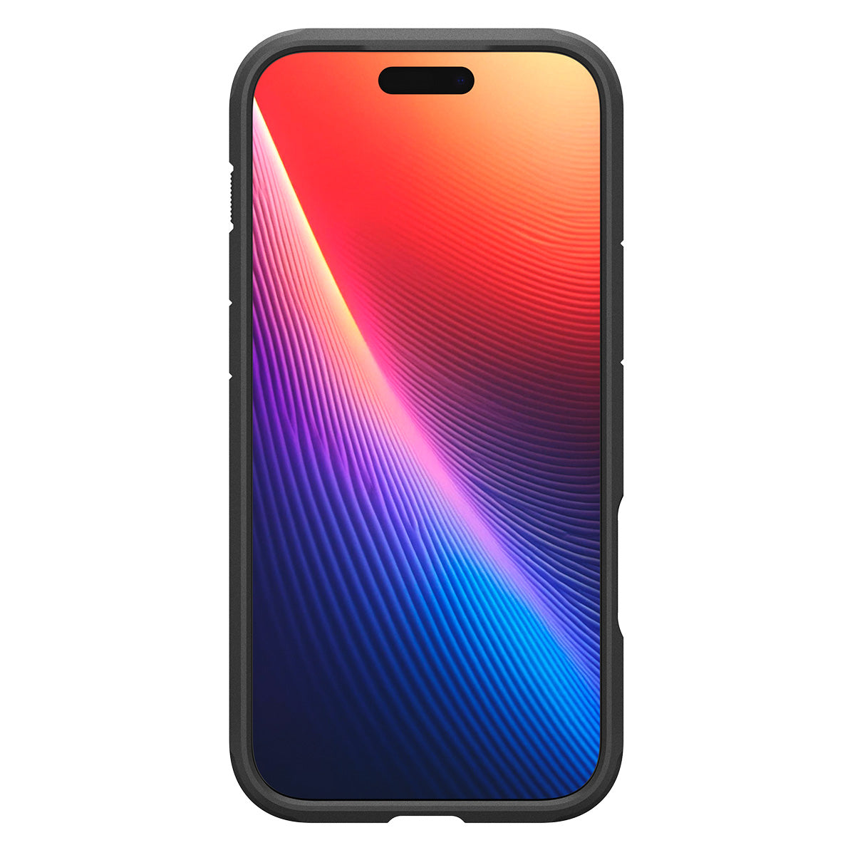 Spigen iPhone 17 Pro Max Case - Tough Armor T (MagFit) - Black - front phone profile