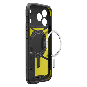 Spigen iPhone 17 Pro Max Case - Tough Armor T (MagFit) - Black - inner case and MagFit ring view