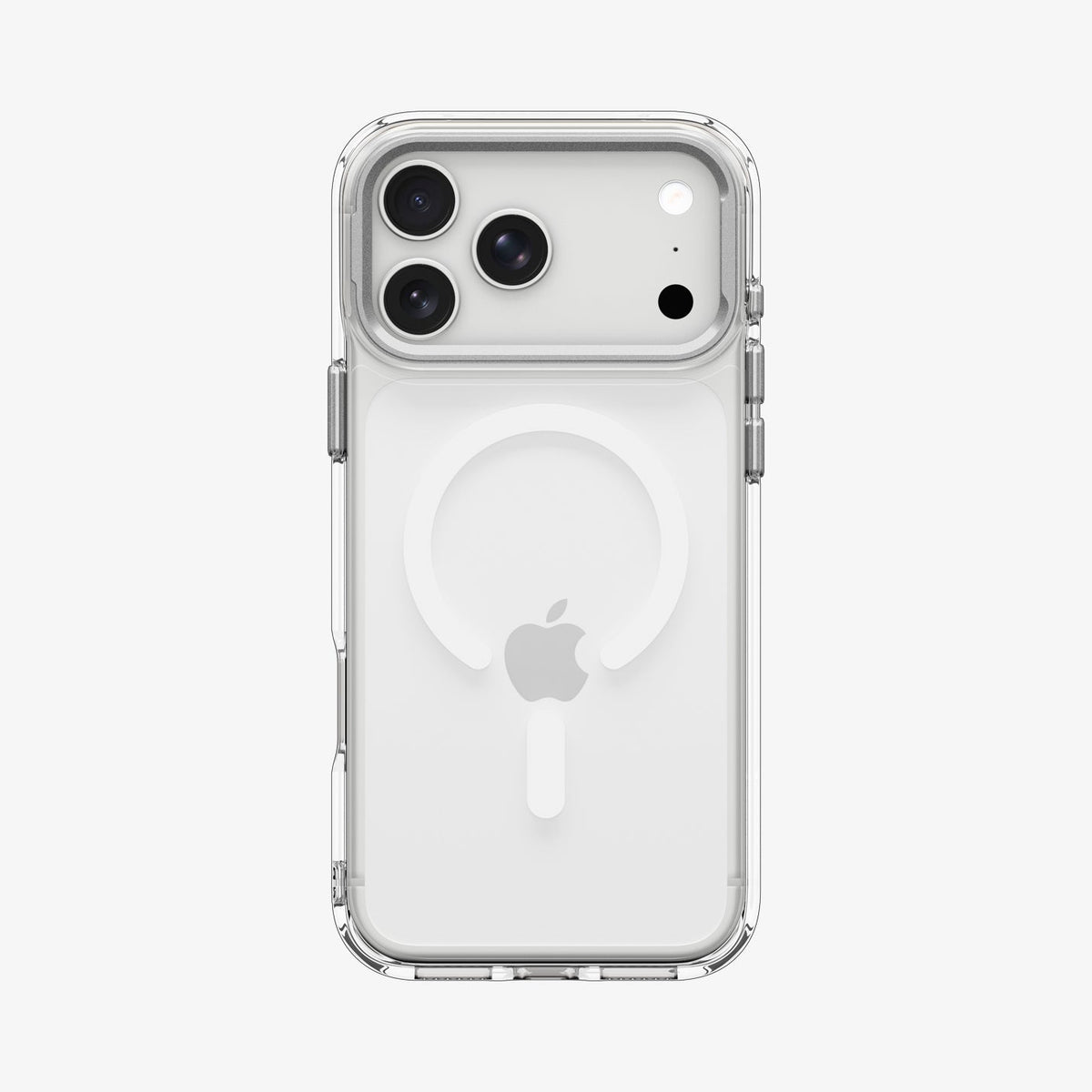 Spigen iPhone 18 Pro Ultra Hybrid Optik S (Mag Fit) - Clear Silver - image 4