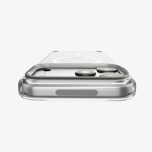 Spigen iPhone 18 Pro Ultra Hybrid Optik S (Mag Fit) - Clear Silver - image 6