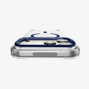Spigen iPhone 18 Pro Ultra Hybrid Optik S (Mag Fit) - Clear Deep Blue - image 6