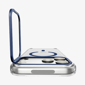 Spigen iPhone 18 Pro Ultra Hybrid Optik S (Mag Fit) - Clear Deep Blue - image 2