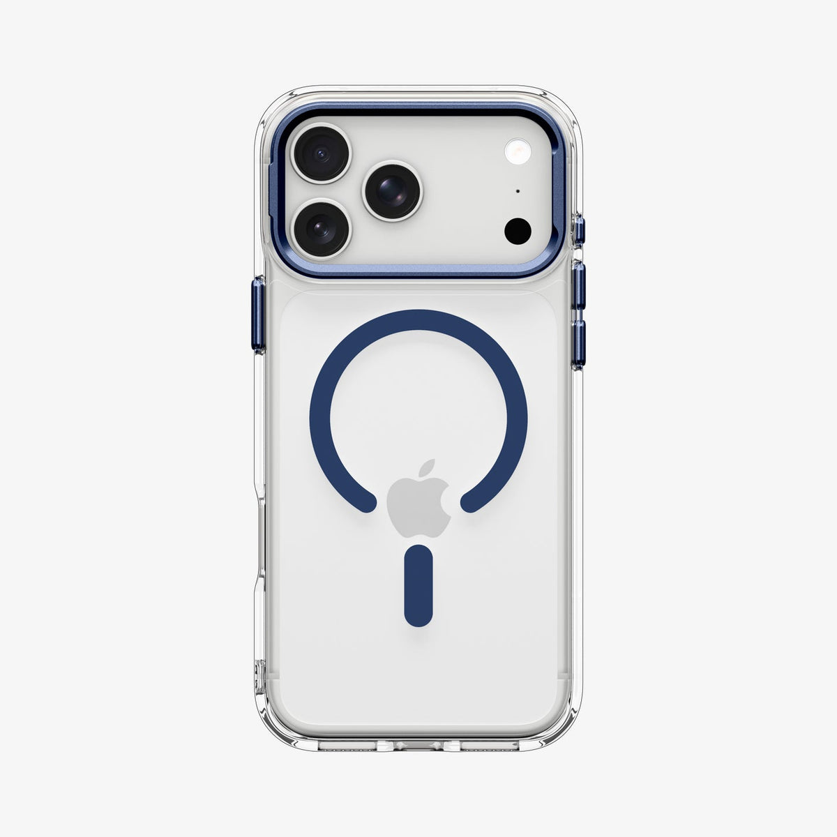 Spigen iPhone 18 Pro Max Ultra Hybrid Optik S (Mag Fit) - Clear Deep Blue - image 4