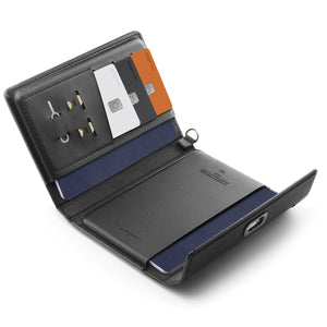 Spigen Universal Passport Holder with Magnetic Wallet Organizer RFID Blocking Travel Organizer Set view 10